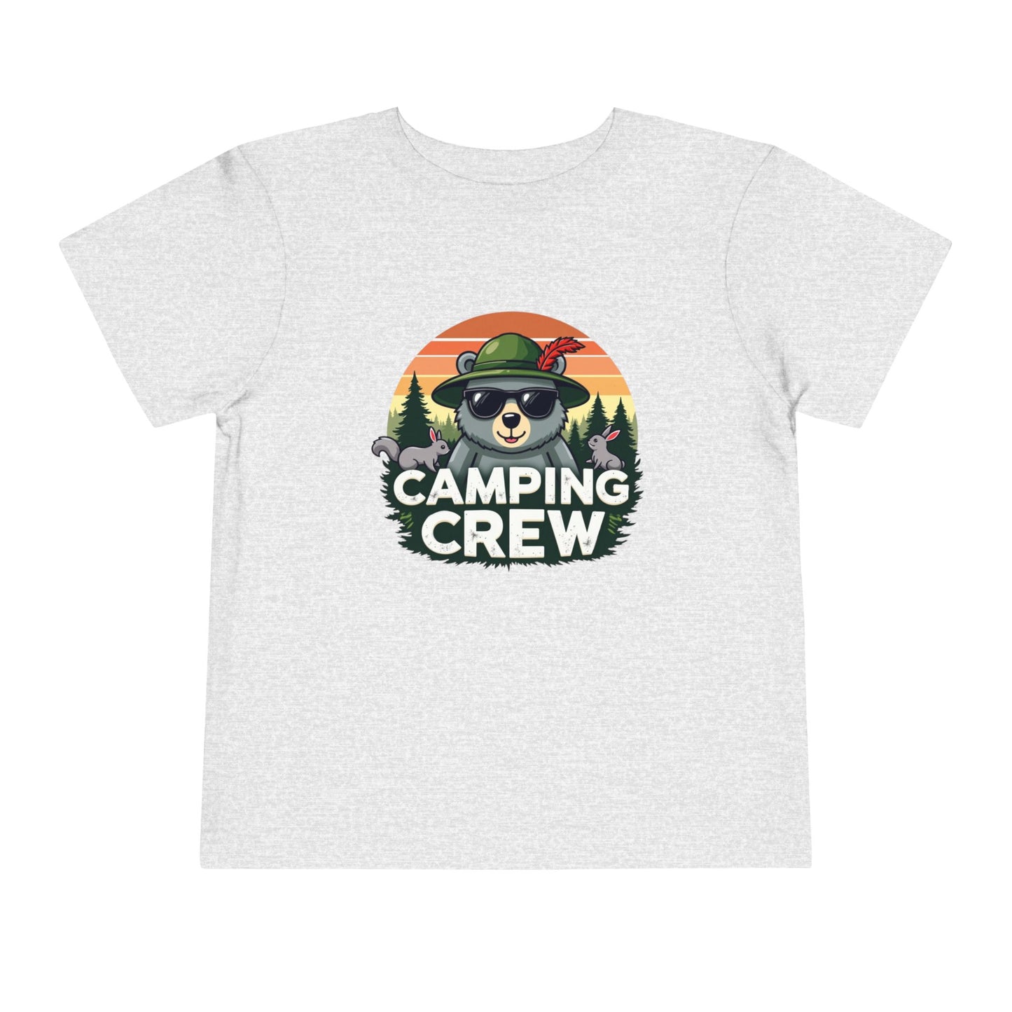 Camping Crew Bear Toddler T-Shirt