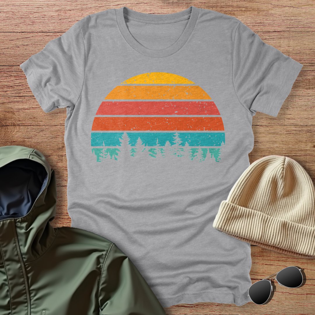 Retro Sunset Unisex T-Shirt
