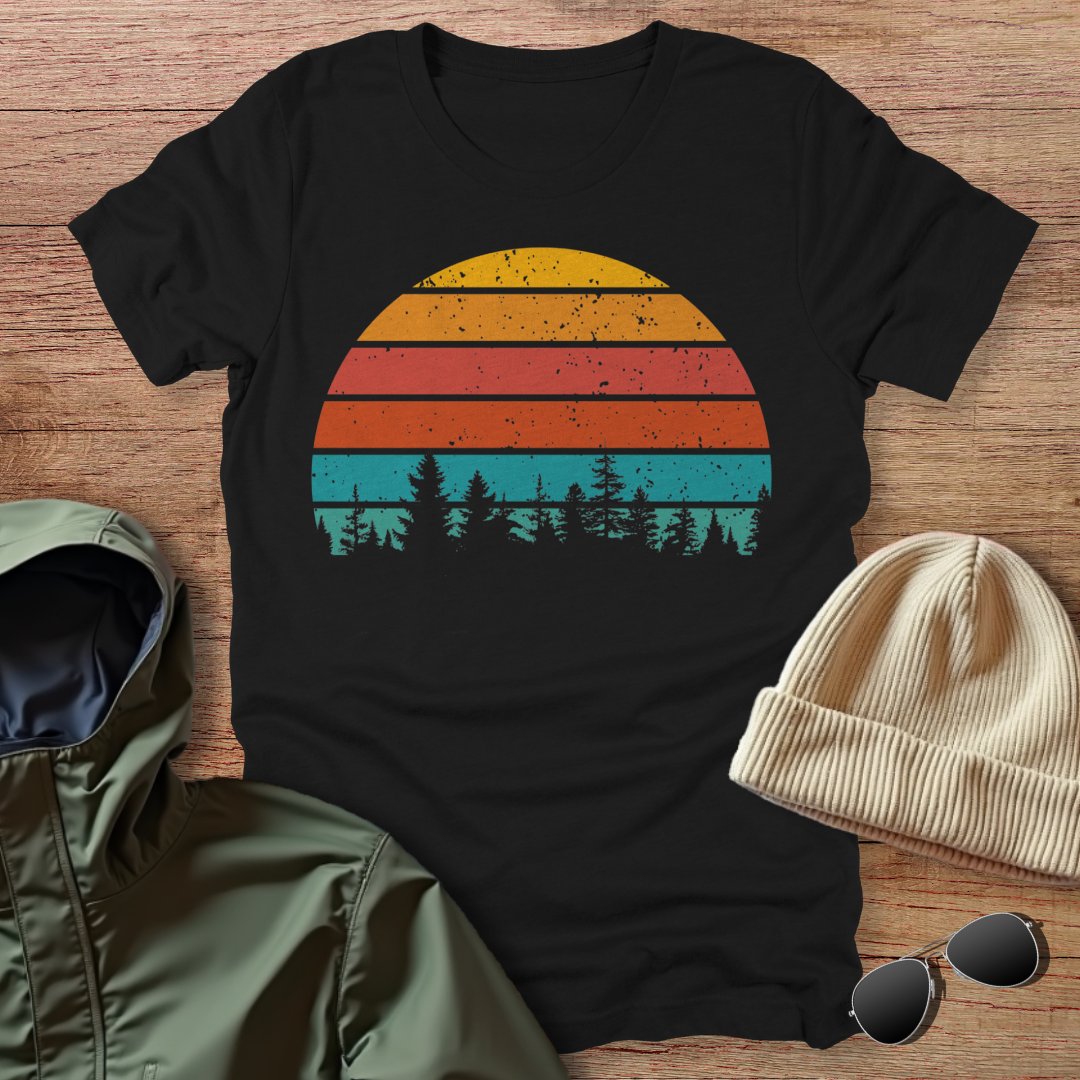 Retro Sunset Unisex T-Shirt