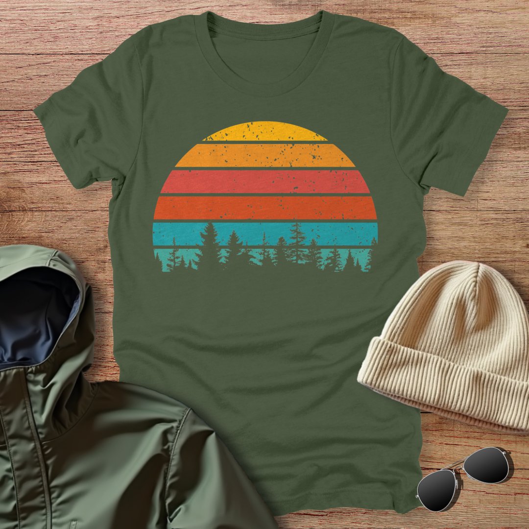 Retro Sunset Unisex T-Shirt
