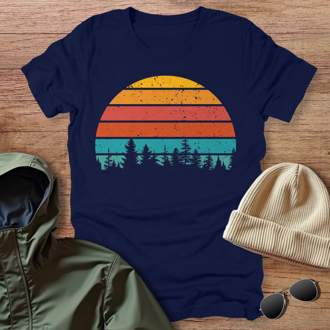 Retro Sunset Unisex T-Shirt