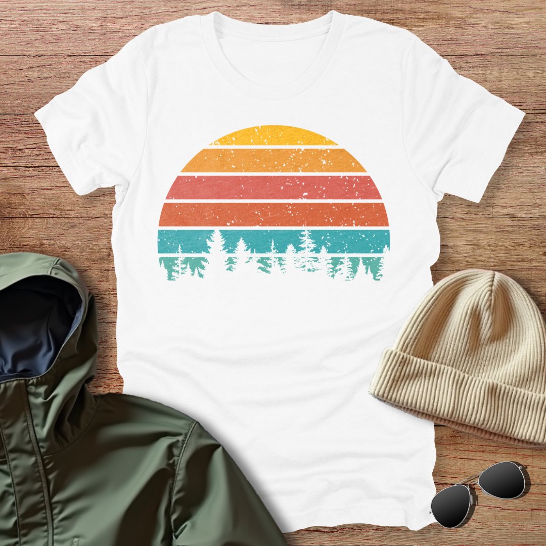 Retro Sunset Unisex T-Shirt