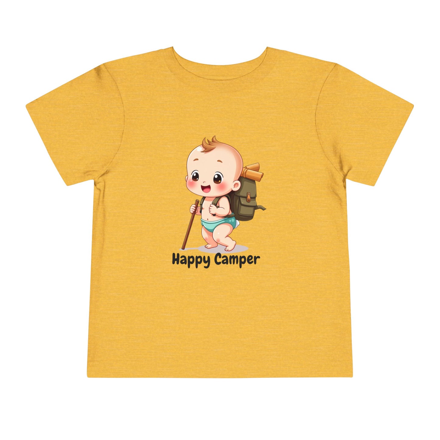 Happy Camper Hiking Toddler T-Shirt