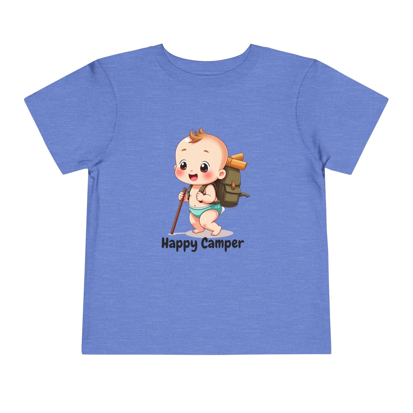 Happy Camper Hiking Toddler T-Shirt