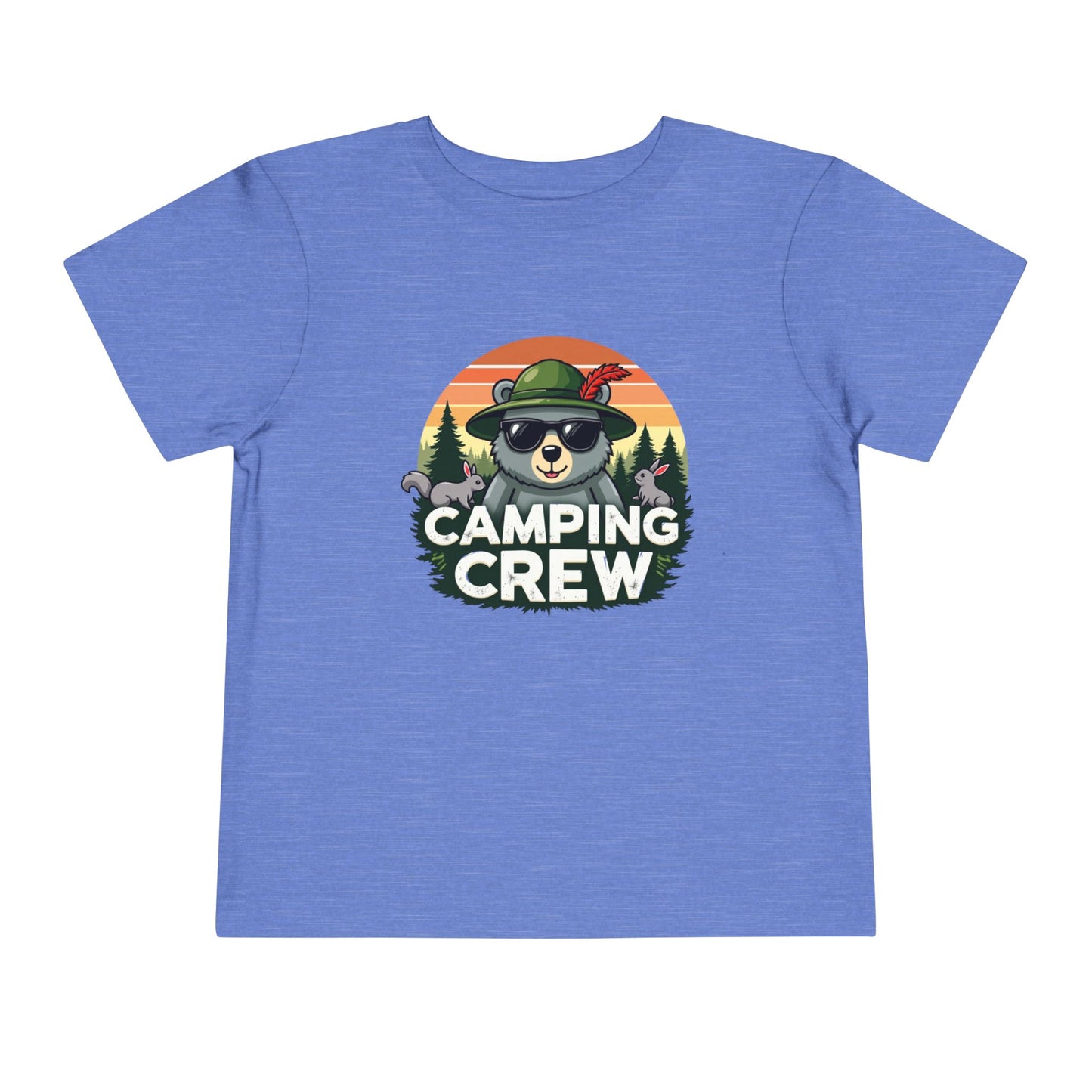Camping Crew Bear Toddler T-Shirt