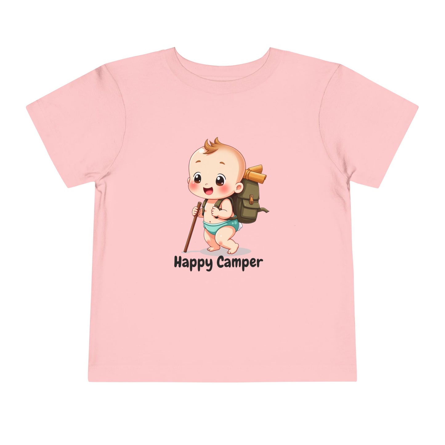 Happy Camper Hiking Toddler T-Shirt
