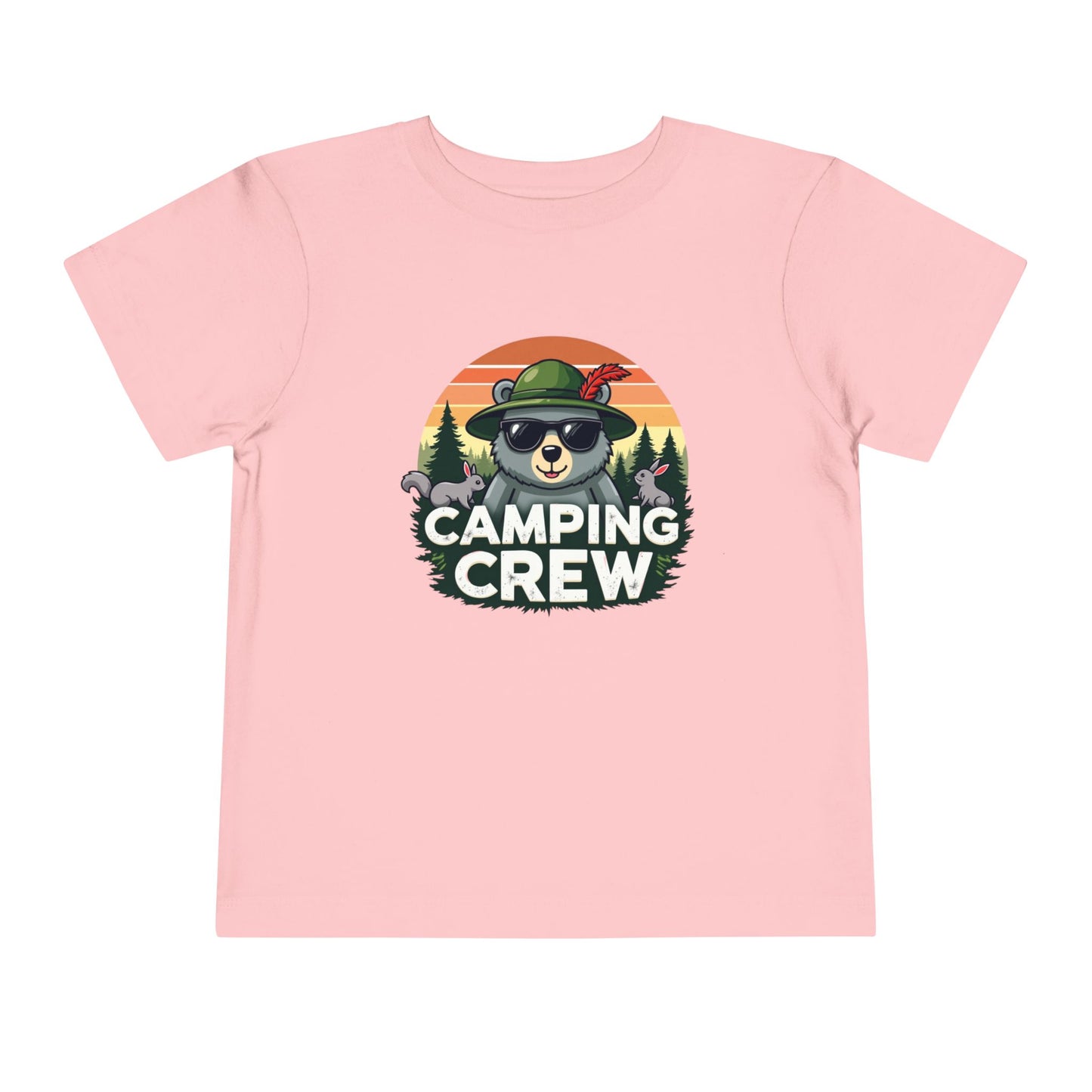 Camping Crew Bear Toddler T-Shirt