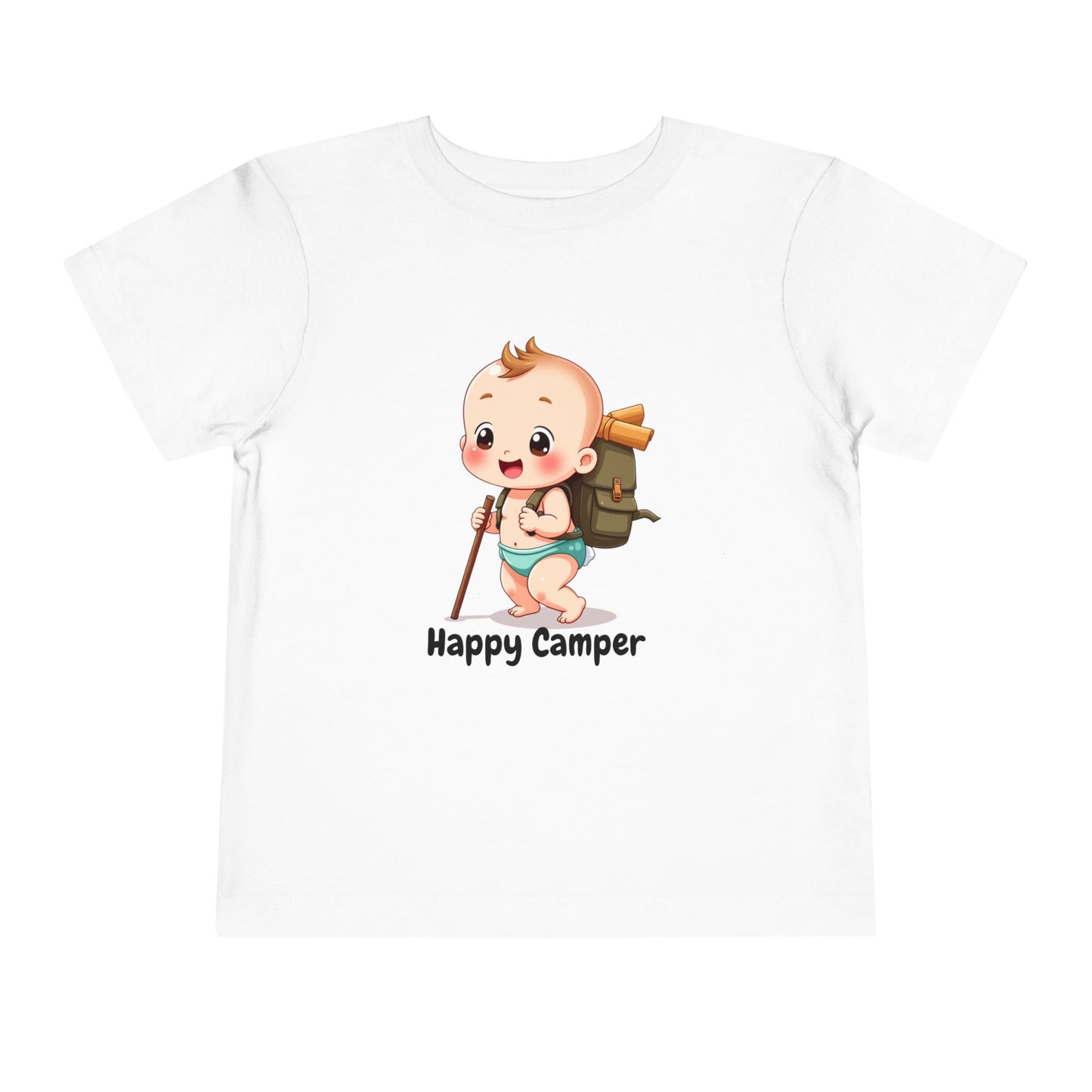 Happy Camper Hiking Toddler T-Shirt