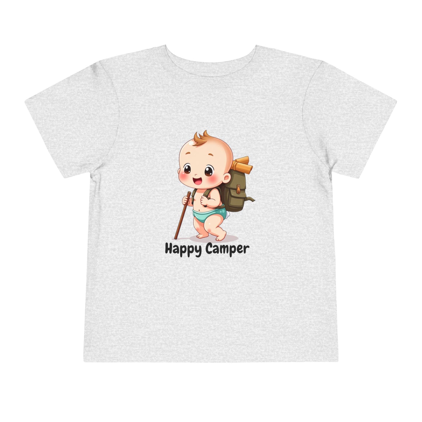 Happy Camper Hiking Toddler T-Shirt