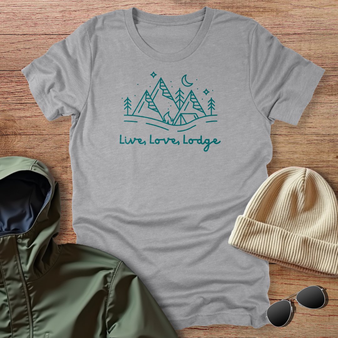Live Love Lodge Unisex T-Shirt