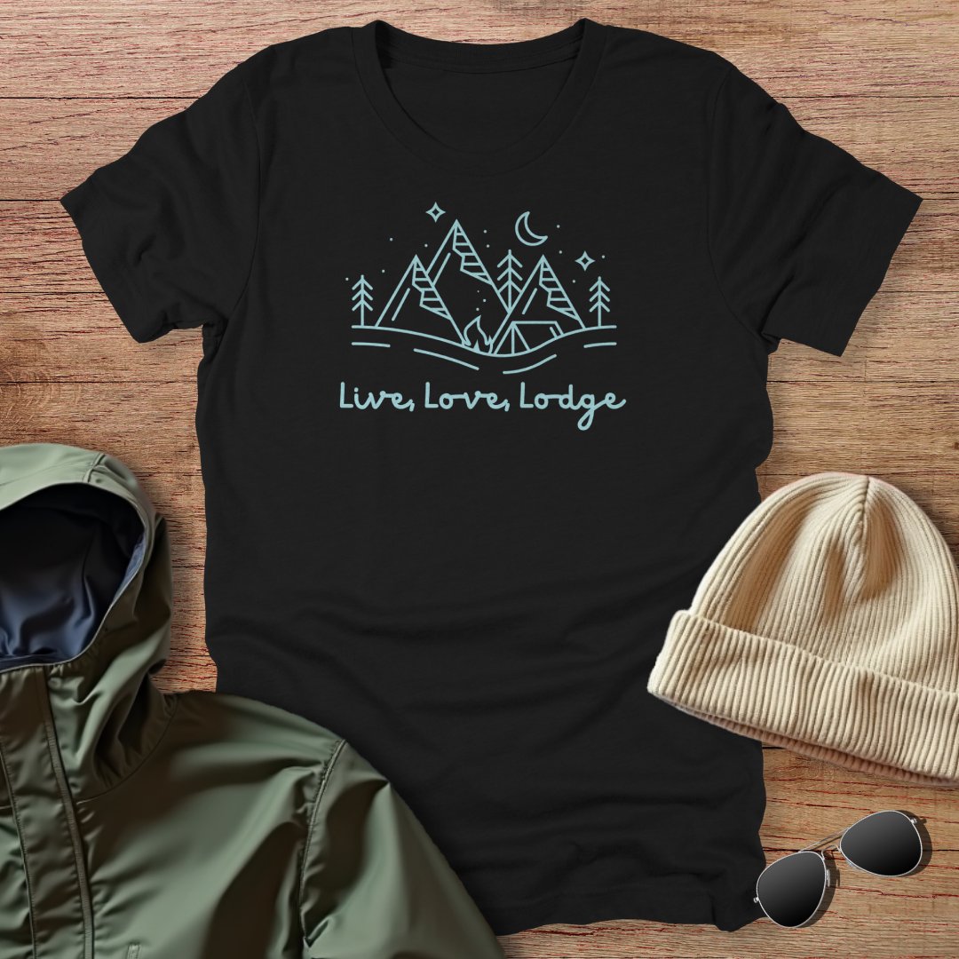 Live Love Lodge Unisex T-Shirt
