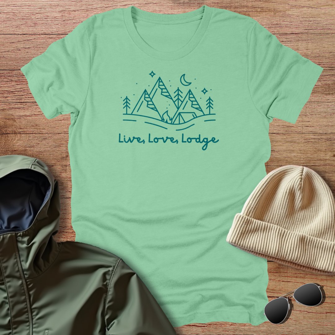 Live Love Lodge Unisex T-Shirt
