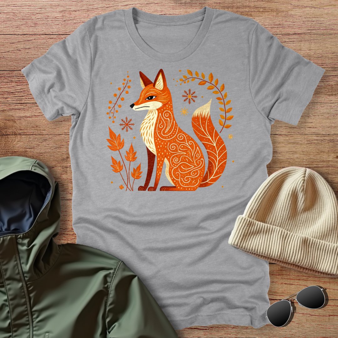 Whimsical Fox Unisex T-Shirt