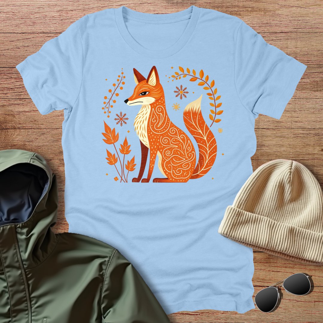 Whimsical Fox Unisex T-Shirt