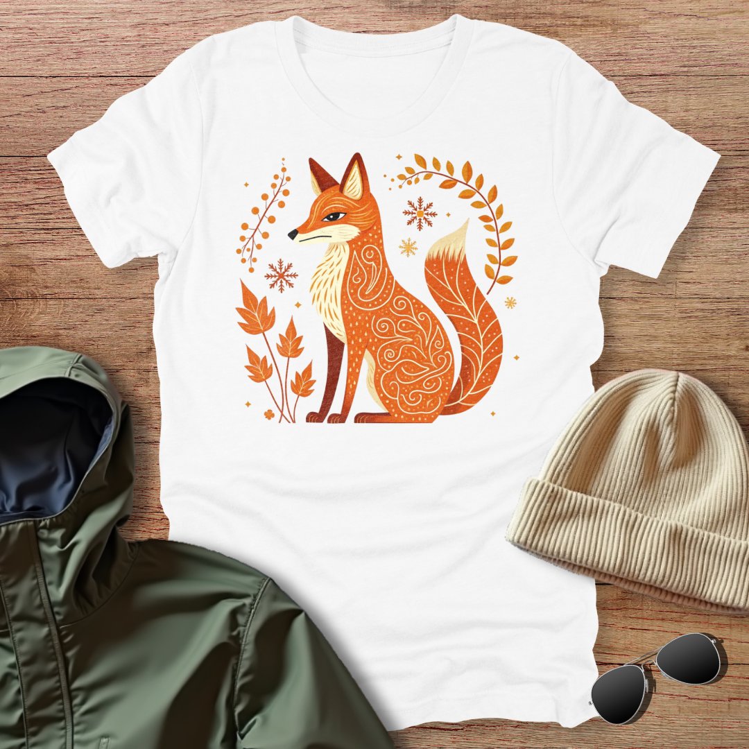 Whimsical Fox Unisex T-Shirt