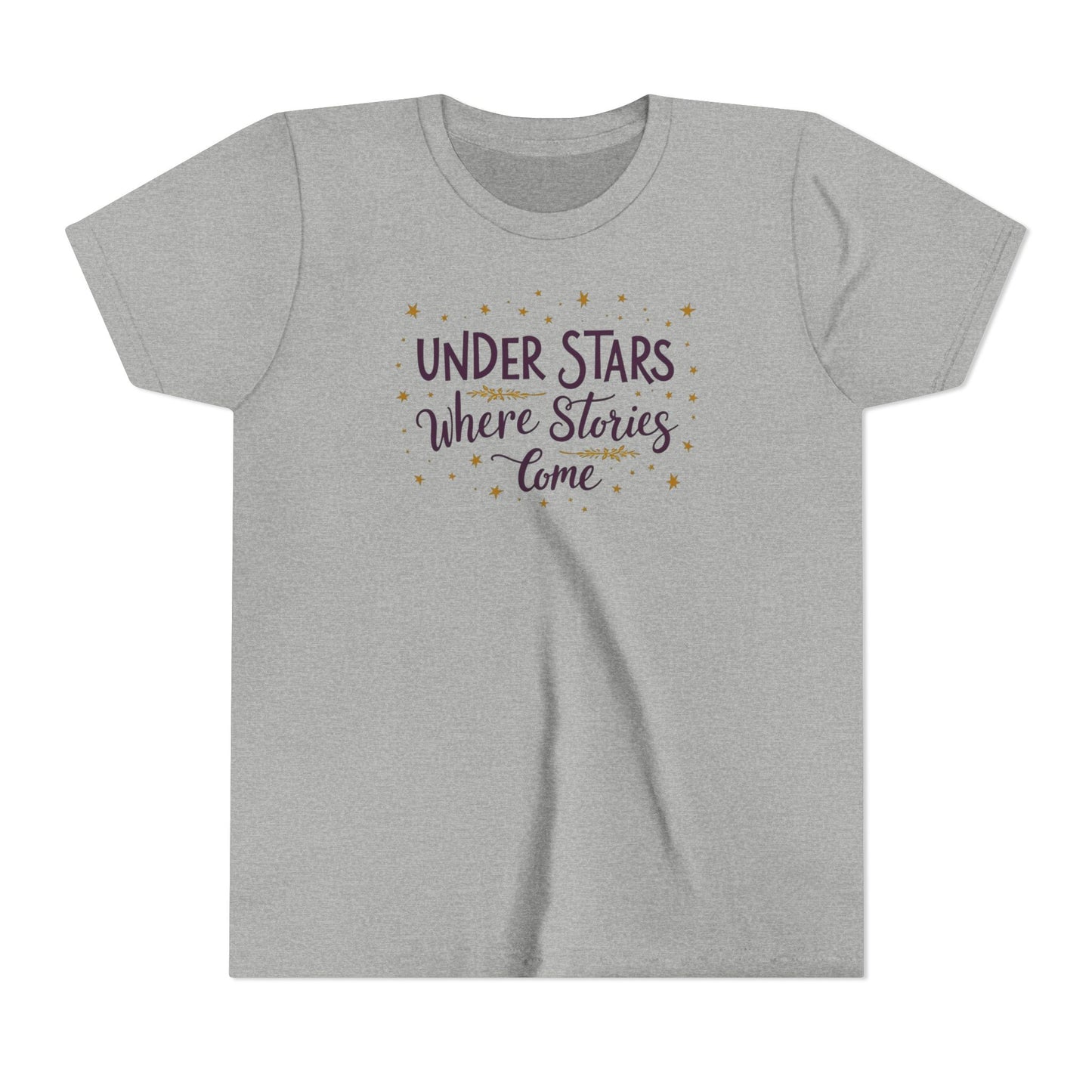Under Stars Where Stories Come Youth T-Shirt