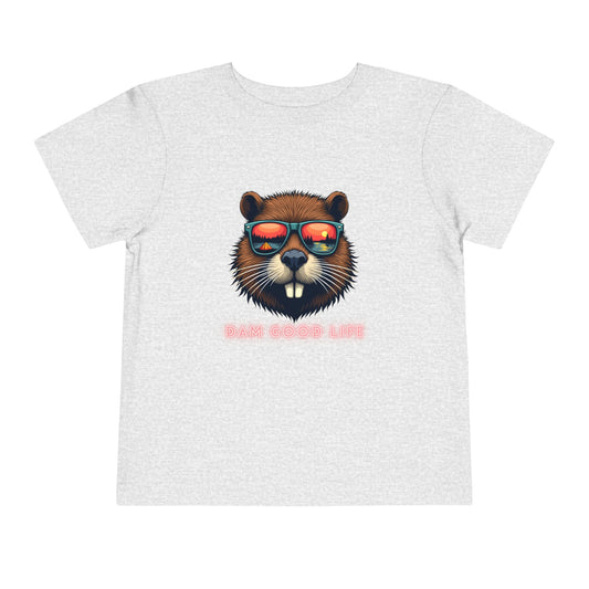 Dam Good Life Camping Beaver Toddler T-Shirt