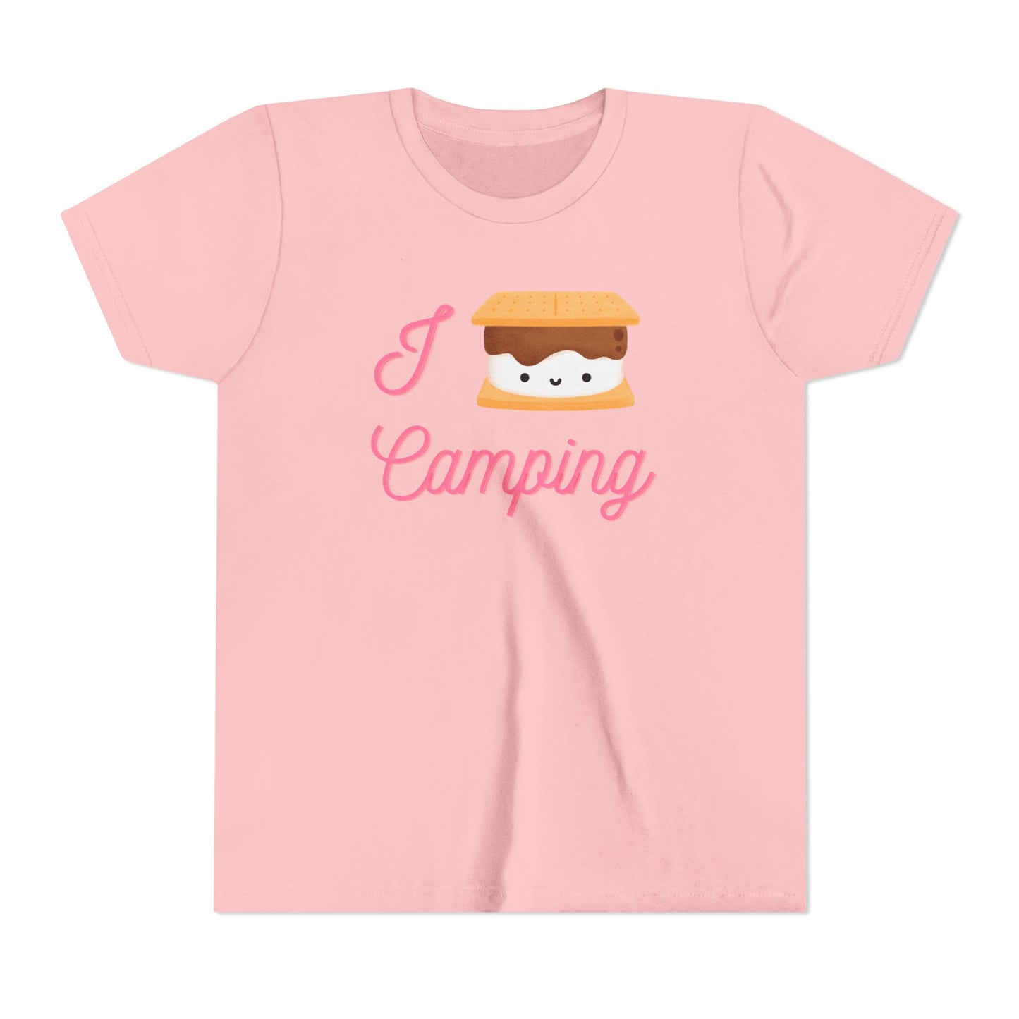 I Marshmallow Camping Youth T-Shirt