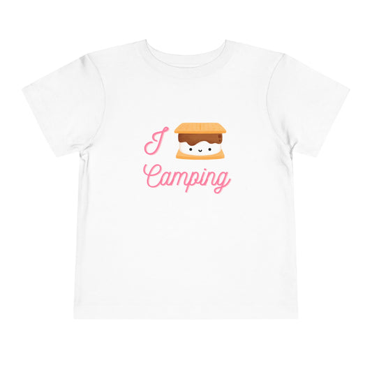 I Marshmallow Camping Toddler T-Shirt
