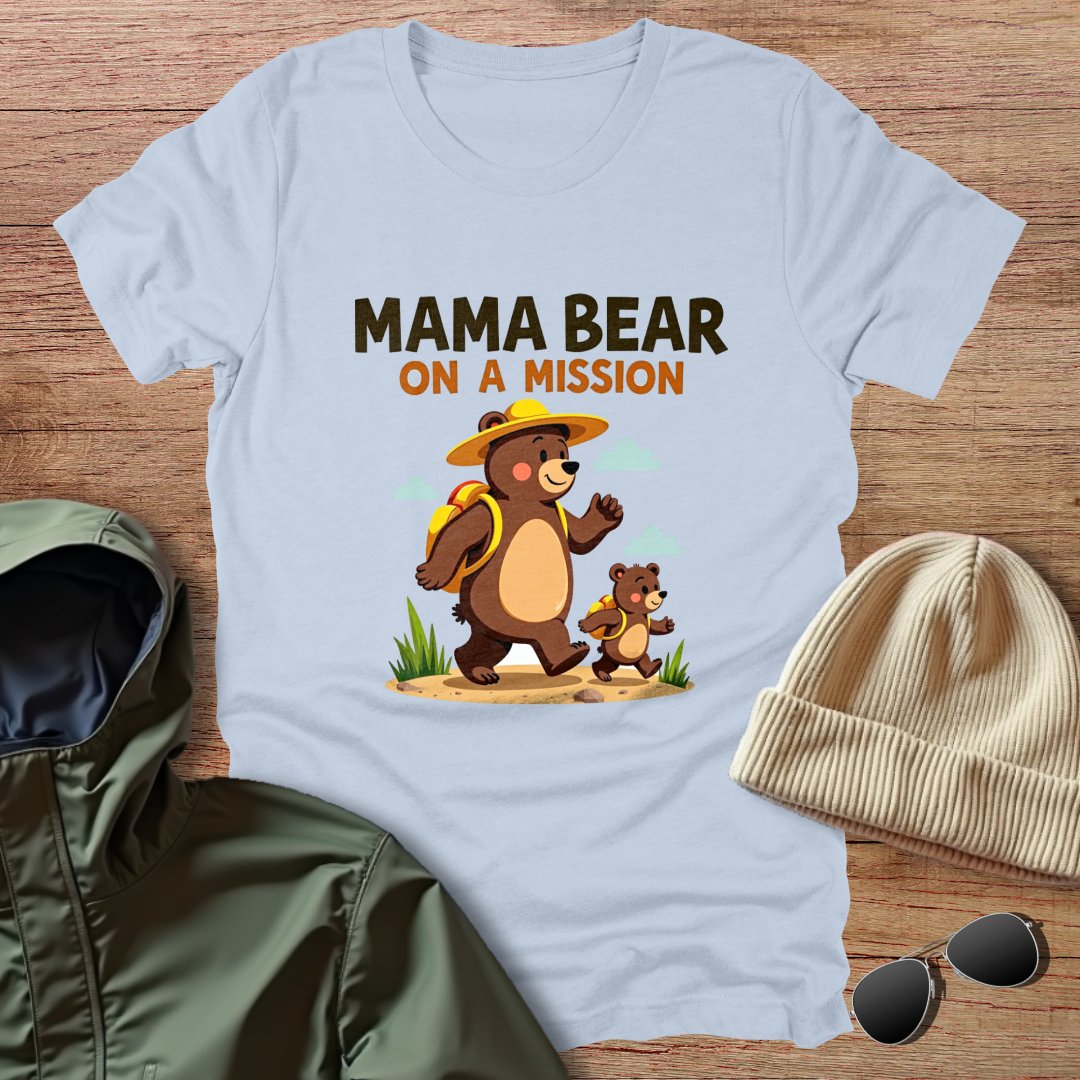 Mama Bear on a Mission Unisex T-Shirt