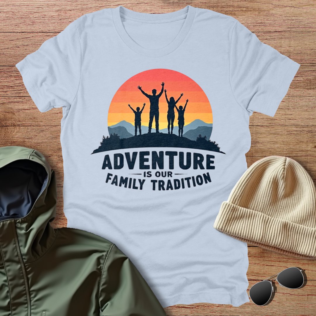 Adventure is Our Family Tradition Unisex T-Shirt