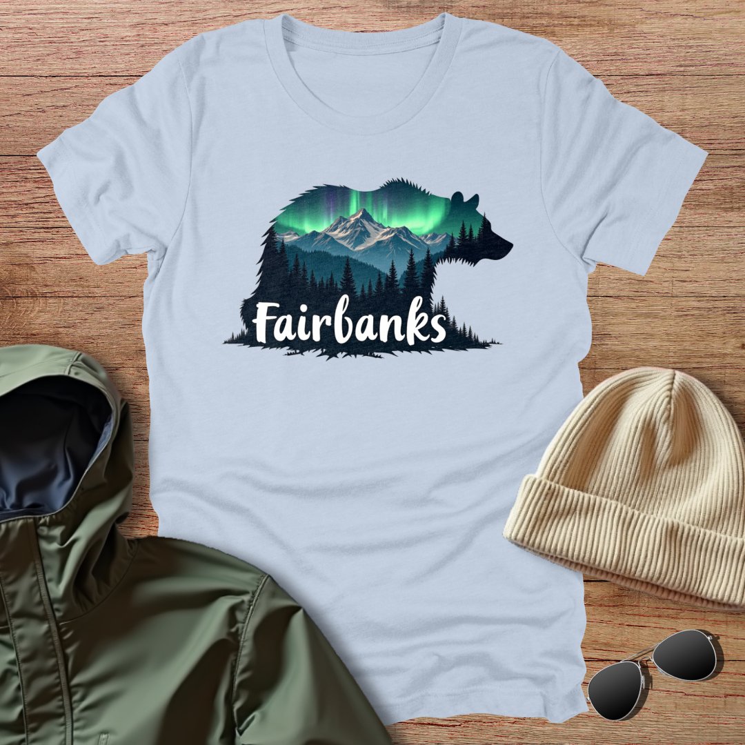 Fairbanks Aurora Unisex T-Shirt