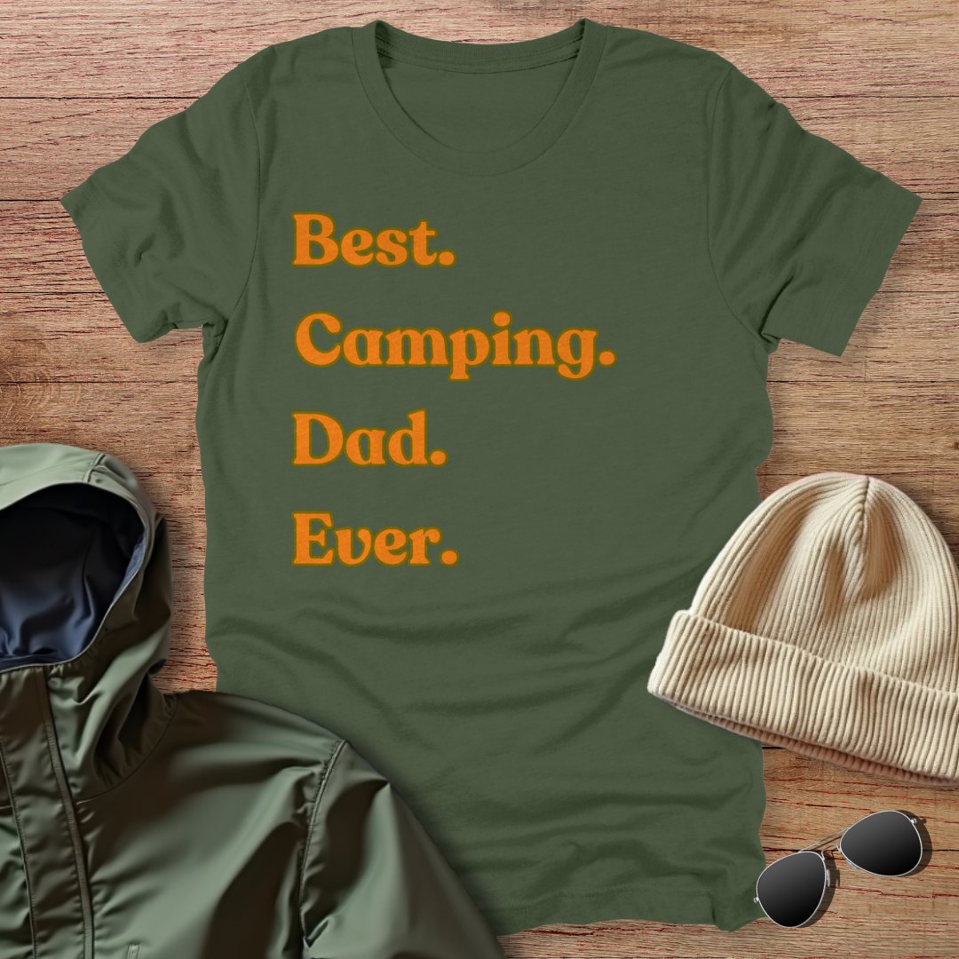 Best Camping Dad Ever Unisex T-Shirt