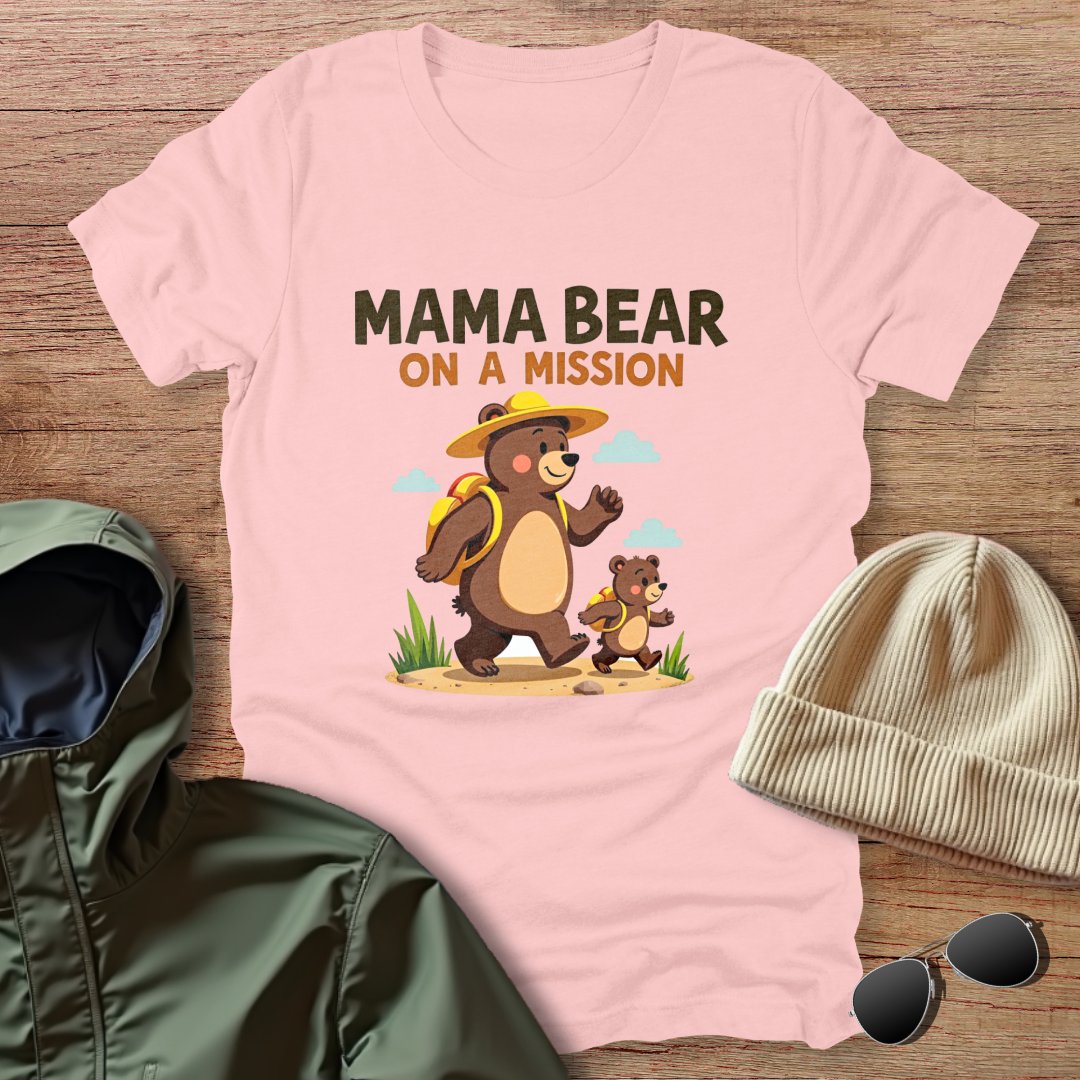 Mama Bear on a Mission Unisex T-Shirt