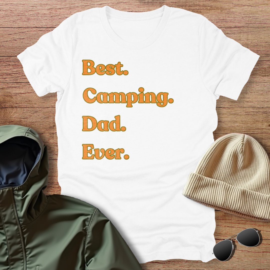 Best Camping Dad Ever Unisex T-Shirt
