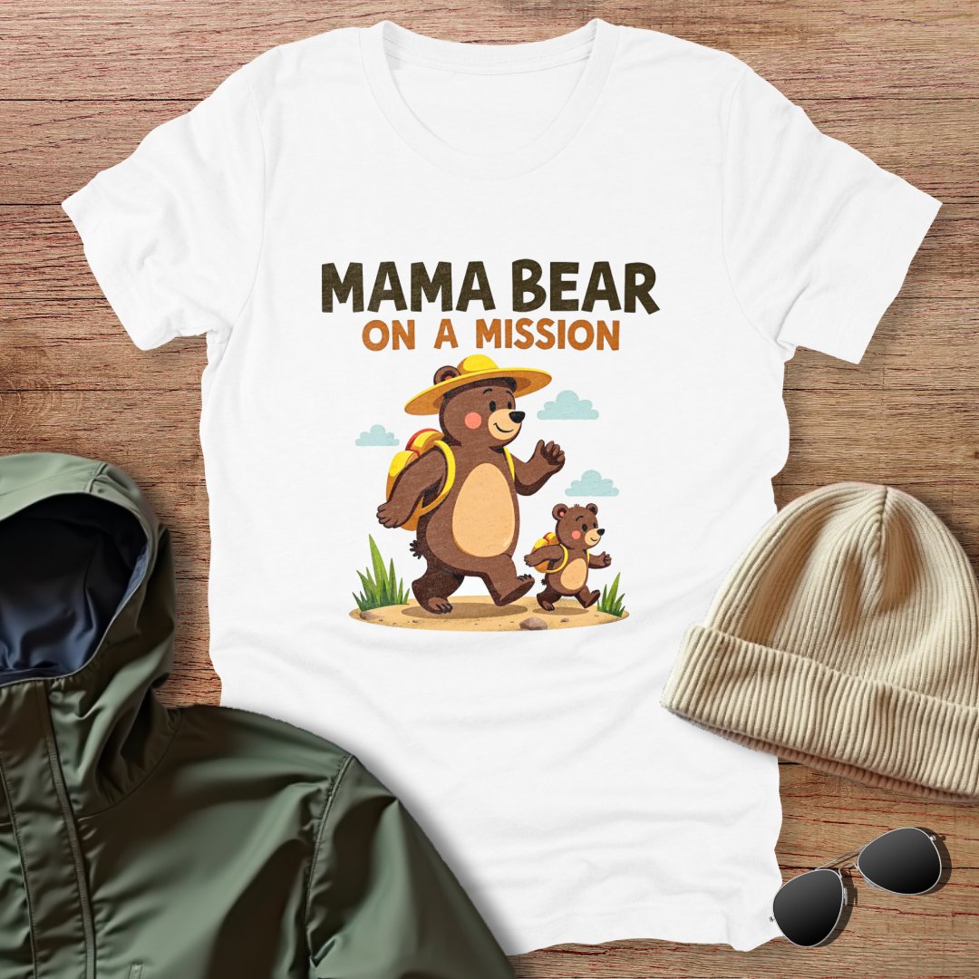 Mama Bear on a Mission Unisex T-Shirt