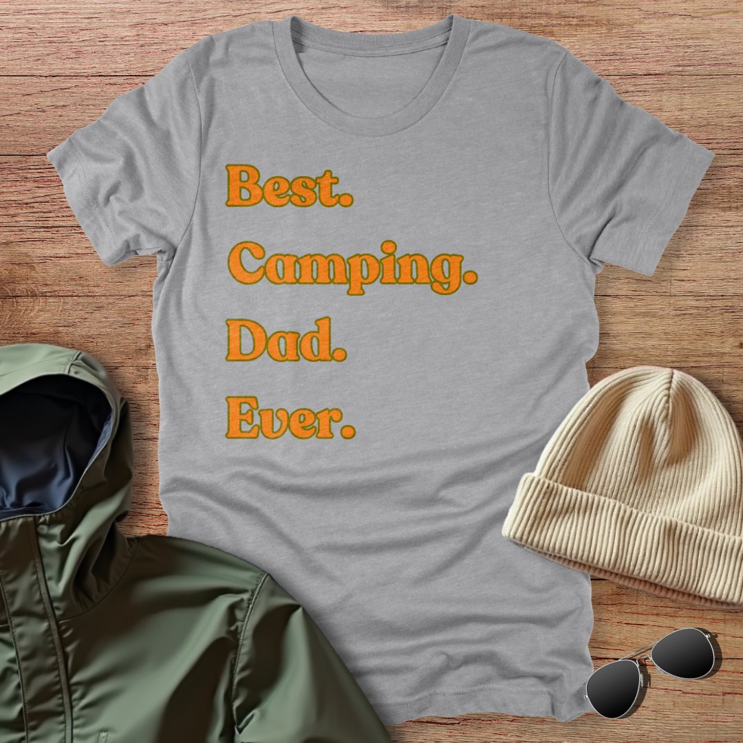 Best Camping Dad Ever Unisex T-Shirt