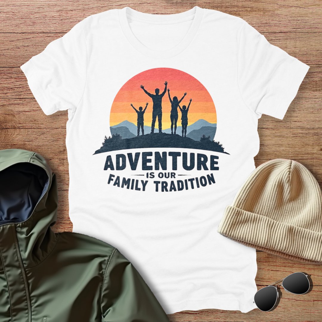 Adventure is Our Family Tradition Unisex T-Shirt